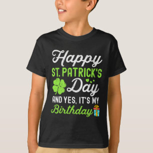 Gelukkige St Patricks Dag en ja, het is mijn verja T-shirt