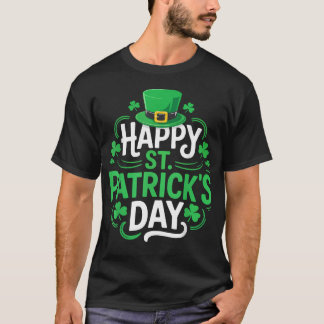Gelukkige St. Patrick's Dag Grappig T-shirt
