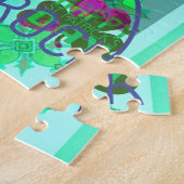 Gelukkige St. Patrick's Dag Hakuna Matata Kunstpri Legpuzzel (Zijkant)