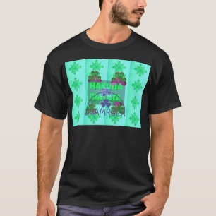 Gelukkige St. Patrick's Dag Hakuna Matata Kunstpri T-shirt