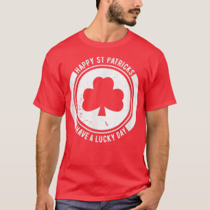 GELUKKIGE ST PATRICKS DAG Ierse Feestdag Ierse vla T-shirt