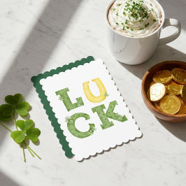 Gelukkige St. Patrick's Dag Ierse Wenskaart Feestdagenkaart