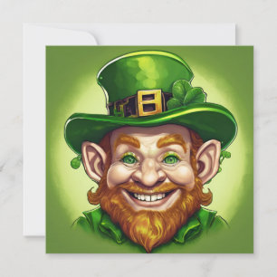 Gelukkige St. Patrick's Dag Kabouter Feestdagenkaart
