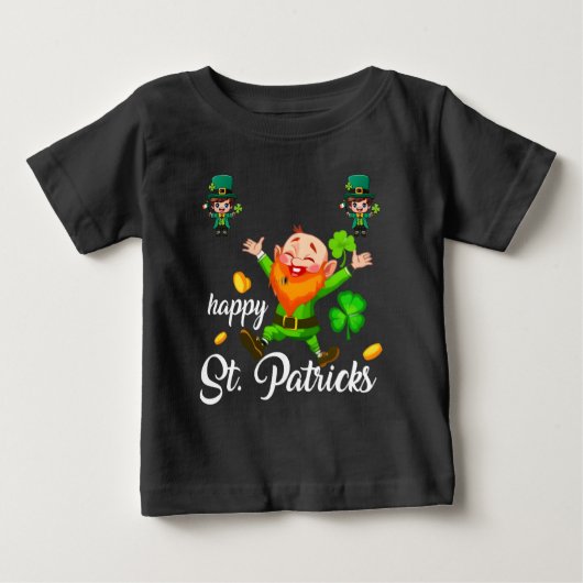 Gelukkige St. Patrick's Dag Kabouter Schattig Iers (Voorkant)