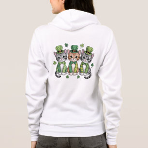 Gelukkige St. Patrick's Dag Kittens-47474 Hoodie