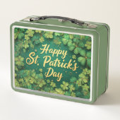 Gelukkige St. Patrick's Dag Klaverontwerp (Achterkant)