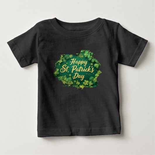 Gelukkige St. Patrick's Dag Klaverontwerp (Voorkant)
