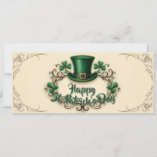 Gelukkige St. Patrick's Dag Klaverontwerp