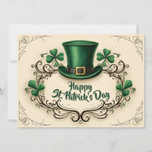 Gelukkige St. Patrick's Dag Klavertje Drie Ontwerp