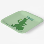 GELUKKIGE ST. PATRICKS DAG KOBOLD  PAPIEREN BORDJE (Gebogen)