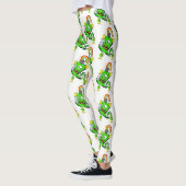 Gelukkige St. Patrick's Dag Konijn Broek Leggings (Links)