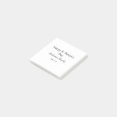Gelukkige st. Patrick's dag naam familie plaats ee Post-it® Notes (Schuin)