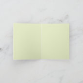 gelukkige St Patrick's dag shamrock gewoonte Kaart (Binnen)