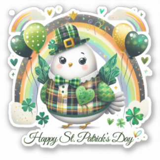 Gelukkige St. Patrick's Dag Sticker