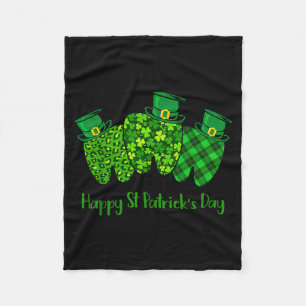 Gelukkige St. Patrick's Dag Tandheelkundige Onmidd Fleece Deken