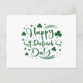 Gelukkige St Patrick's Day Briefkaart (Voorkant)