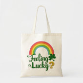 Gelukkige St. Patrick's Day Canvas tas (Voorkant)
