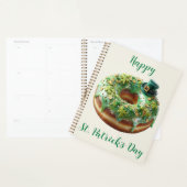 Gelukkige St. Patrick's Day Donut met Kabouterhoed Planner (Display)
