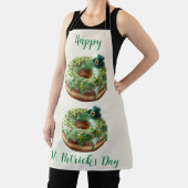 Gelukkige St. Patrick's Day Donut met Kabouterhoed Schort (Insitu)