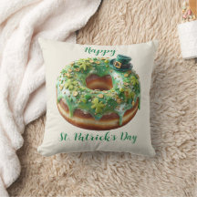 Gelukkige St. Patrick's Day Donut met Leprechaun H