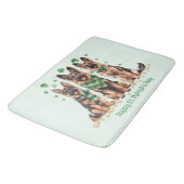 Gelukkige St. Patrick's Day Duitse herdershonden Badmat (Gekanteld)