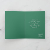 Gelukkige St. Patrick's Day en drie kabouter Kaart (Binnen)