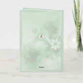 Gelukkige St Patrick's Day Geluk van de Ierse zege Kaart (Achterkant)