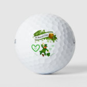Gelukkige St. Patrick's Day Golfbal Golfballen (Voorkant)