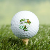 Gelukkige St. Patrick's Day Golfbal Golfballen (Insitu Shirt)