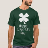 Gelukkige St. Patrick's day groene Shamrocks famil T-shirt (Voorkant)