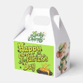 Gelukkige St Patrick's Day gunstbox Bedankdoosjes (Voorkant Zijde)