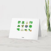 Gelukkige St. Patrick's Day Kabouter Kaart (Achterkant)