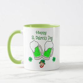 Gelukkige St. Patrick's Day Kabouter Mok