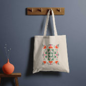 Gelukkige St. Patrick's Day klavers en bloemen Tote Bag