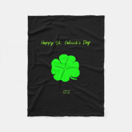 Gelukkige St. Patrick's Day kleine fleece deken