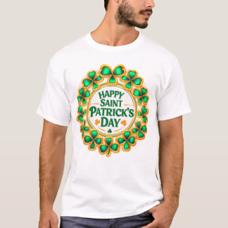 gelukkige St. Patrick's klavers T-shirt