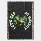 gelukkige st. patricksdag deken (Voorkant Verticaal)