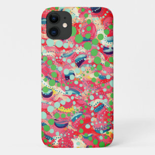 Gelukkige Stippen en afspeelvormen Originele Kunst Case-Mate iPhone Case