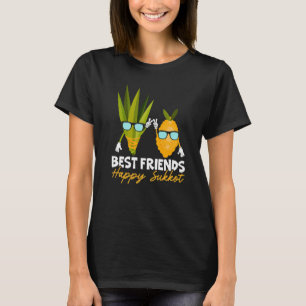Gelukkige Sukkot-dag Lulav Palmboom Israëlitische T-shirt