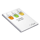 Gelukkige Summertime Spiral Planner, Notitieboek (Rechterzijde)