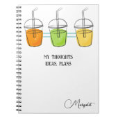 Gelukkige Summertime Spiral Planner, Notitieboek (Voorkant)