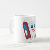 Gelukkige Tand Koffiemok (Voorkant links)
