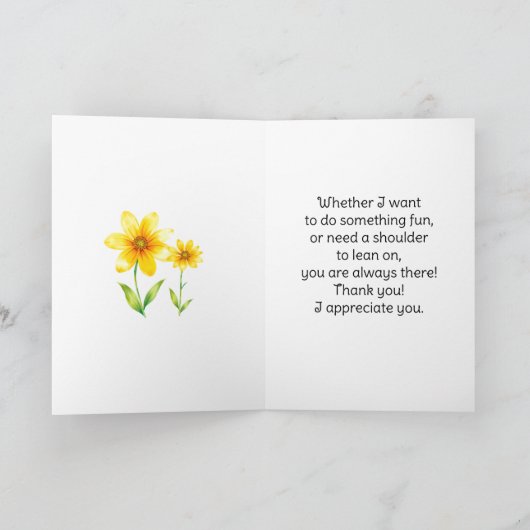 Gelukkige tante dag | juli kaart (Binnen)