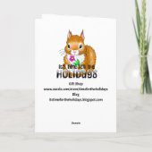 Gelukkige tante dag | Vierde zondag van juli Kaart (Achterkant)