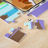 Gelukkige Thanksgiving Dag Jigsaw Puzzel, Strand T Legpuzzel (Zijkant)