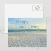 Gelukkige Thanksgiving - Destin, het Feestdagenkaart (Voorkant / Achterkant)