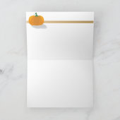 Gelukkige Thanksgiving Feestdagen Kaart (Binnen)