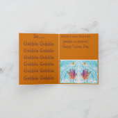 Gelukkige Thanksgiving! Feestdagen Kaart (Binnen)