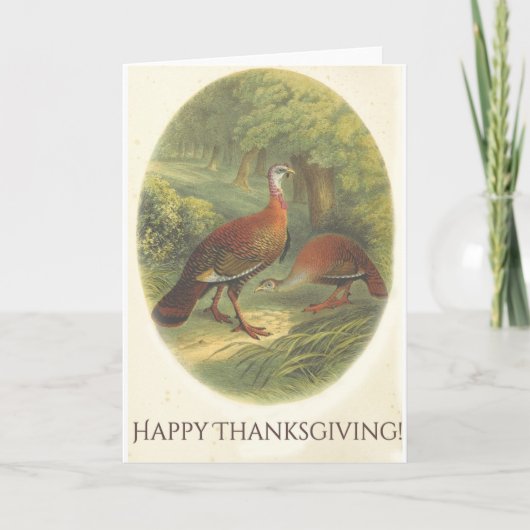Gelukkige Thanksgiving! :) Feestdagen Kaart (Voorkant)