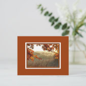 Gelukkige Thanksgiving Feestdagenkaart (Staand voorkant)